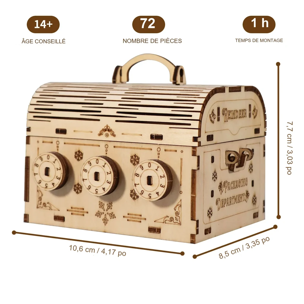 Casse tête coffre fort