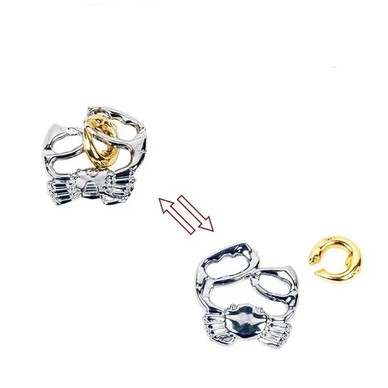 Casse tête métal crabe