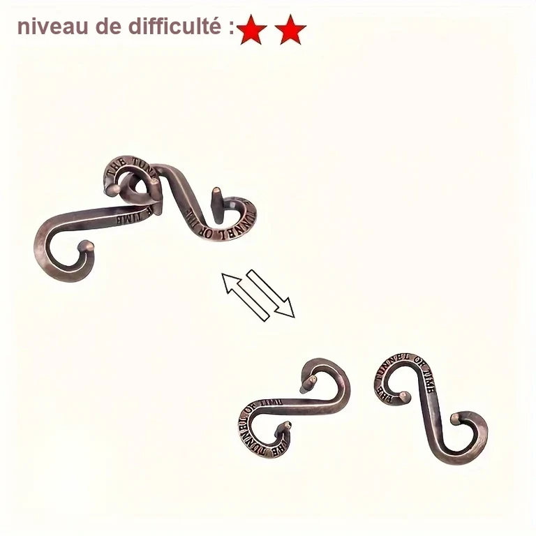 Casse tête métallique S